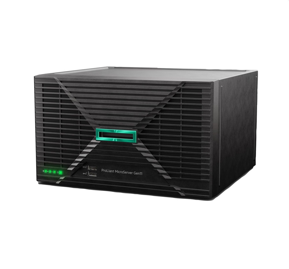 HPE P68819-421 ProLiant MicroServer Gen11 Intel Gold G7400 DC 16GB PC5 DDR5 4800MHz 4xNon-Hot Plug 3.5in Intel VROC 180W