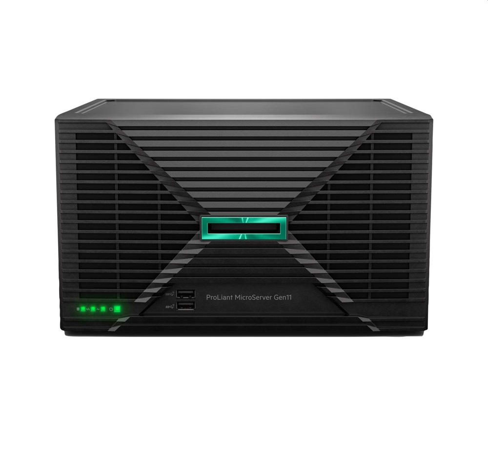 HPE P68820-421 ProLiant MicroServer Gen11 Intel E-2414 QC 16GB DDR5 4800MHz 4 x Non-Hot Plug 3.5in Intel VROC 180W