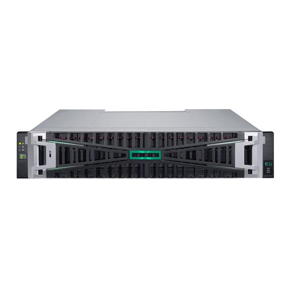 HPE P76571-B25 MSA 2070 SFF 2x10/25GbE iSCSI 4-port Cntrl 12x1.92TB SSD 4x10Gb iSCSI XCVR 23TB Storage Array