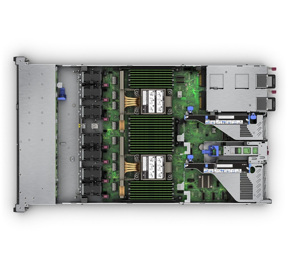 HPE P83118-425 ProLiant DL360 Gen11 4509Y 2.6GHz 8c 1P 2x32GB-R 8SFF MR408i-o 2x480GB SSD 2x1000W PS EU Server