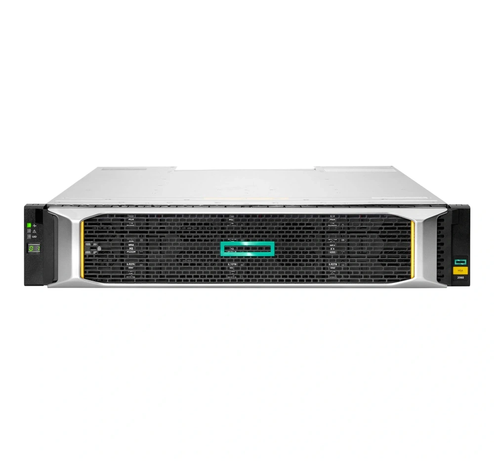 HPE P84173-B25 MSA 2060 LFF 2 x 16Gb FC 7 x 8TB HDD 4 x 16Gb SFP FC