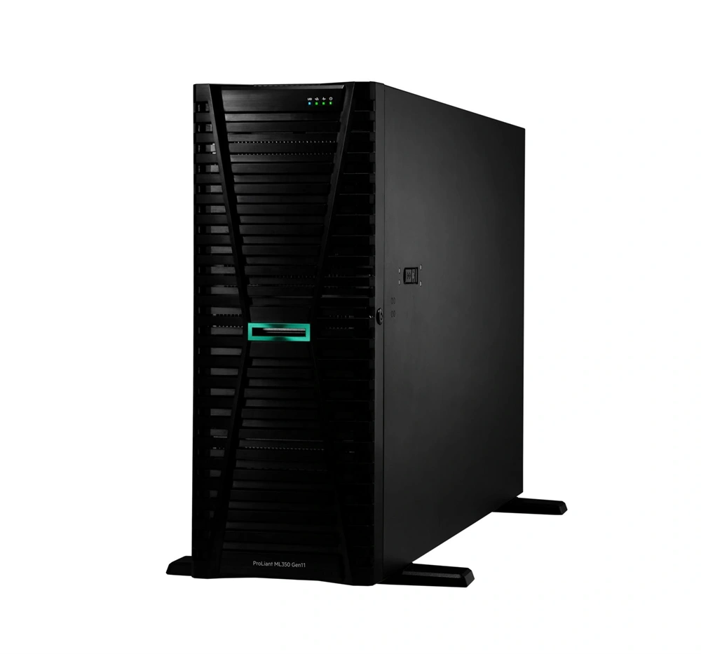 HPE P85583-425 ProLiant ML350 Gen11 4510 2.4GHz 12c 1P 2x32GB-R 8SFF NS204i-u MR408i-o 2x1000W PS EU Server