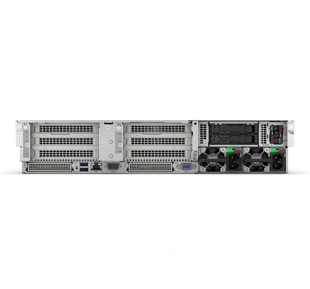 HPE P86700-425 ProLiant DL385 Gen11 9115 2.6GHz 16c 1P 2x32GB-R 8SFF 1x7.68TB NVMe SSD 2x1000W PS EU Server