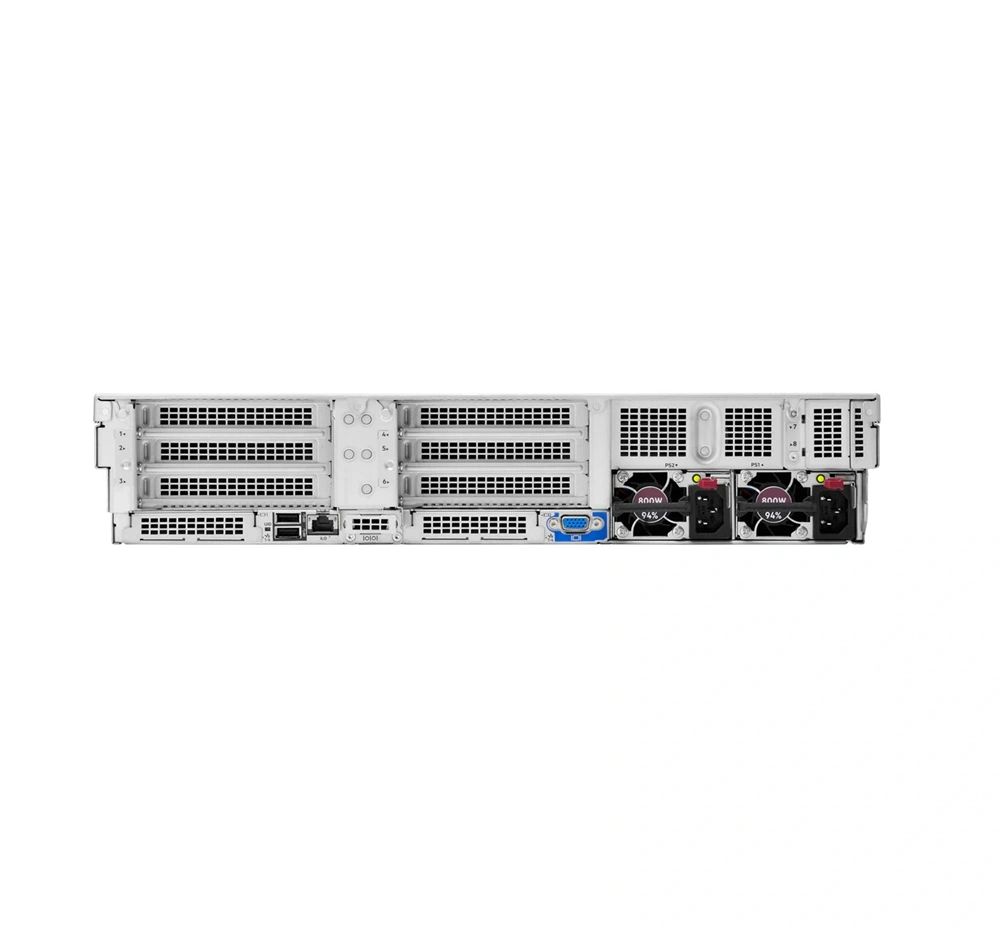 HPE P86703-425 ProLiant DL380 Gen11 4510 2.4GHz 12c 1P 2x32GB-R 8SFF 1x7.68TB NVMe SSD 2x1000W PS EU Server
