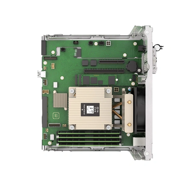 HPE P87455-425 ProLiant MicroServer Gen11 6325P 3.5GHz 4c 1P 1x32GB-U 4LFF-NHP 2x4TB HDD 1x180W PS EU Server