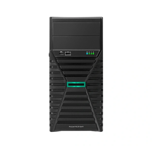 HPE P87464-425 ProLiant ML30 Gen11 6325P 3.5GHz 4c 1P 1x32GB-U 8SFF 2x480GB SSD 1x1000W PS EU Server