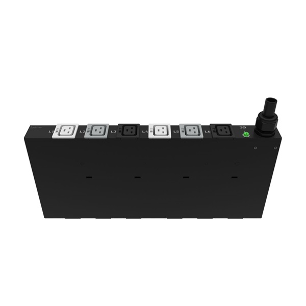 HPE P9Q63A G2 Basic Modular 3Ph 22kVA/60309 5-wire 32A/230V Outlets (6) C19/1U Horizontal INTL PDU