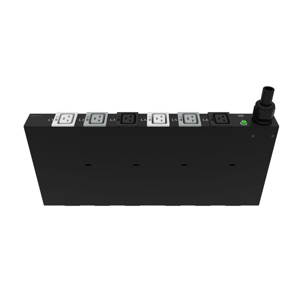 HPE P9Q63A G2 Basic Modular 3Ph 22kVA/60309 5-wire 32A/230V Outlets (6) C19/1U Horizontal INTL PDU