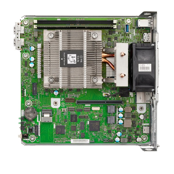 HPE P54649-421 ProLiant MicroServer Gen10 Plus v2 E-2314 4-core 16GB-U VROC 4LFF-NHP 180W External PS Server