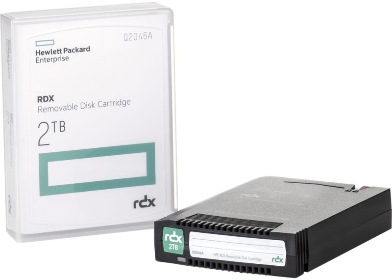 HPE Q2046A RDX 2TB Removable Disk Cartridge