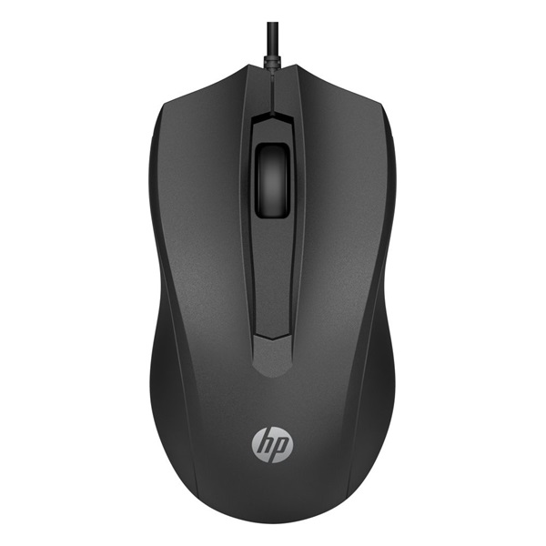 HP 100 vezetékes fekete egér
