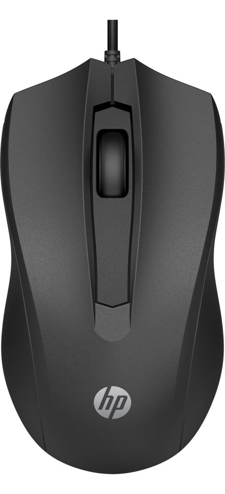 HP 100 vezetékes fekete egér