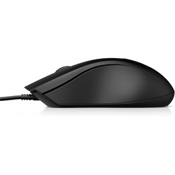 HP 100 vezetékes fekete egér