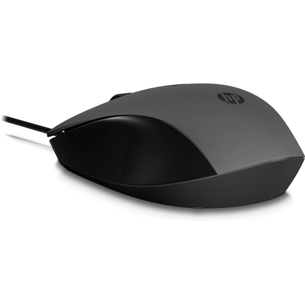 HP 150 vezetékes fekete egér