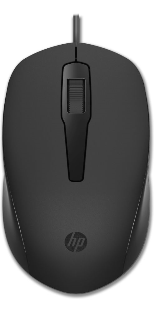 HP 150 vezetékes fekete egér