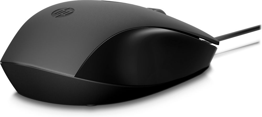 HP 150 vezetékes fekete egér