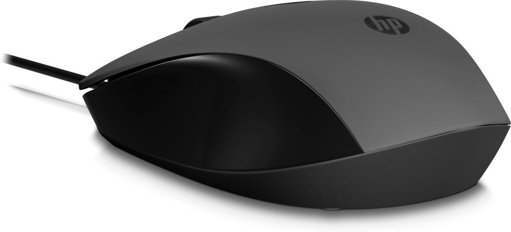 HP 150 vezetékes fekete egér
