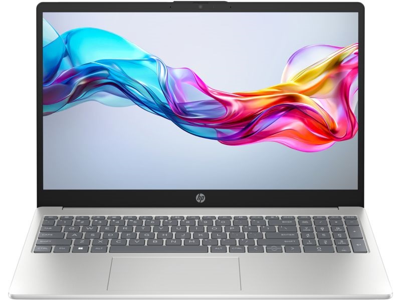 HP 15-fd0025nh 15,6"FHD/Intel Core i3-1315U/8GB/512GB/Int.VGA/FreeDOS/ezüst laptop