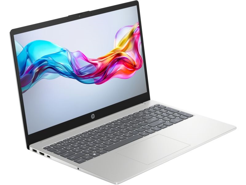 HP 15-fd0025nh 15,6"FHD/Intel Core i3-1315U/8GB/512GB/Int.VGA/FreeDOS/ezüst laptop