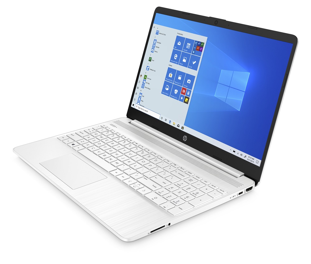 HP 15s-eq1023nh 15,6"FHD/AMD Ryzen 3-3250U/4GB/128GB/Int. VGA/Win11/fehér laptop