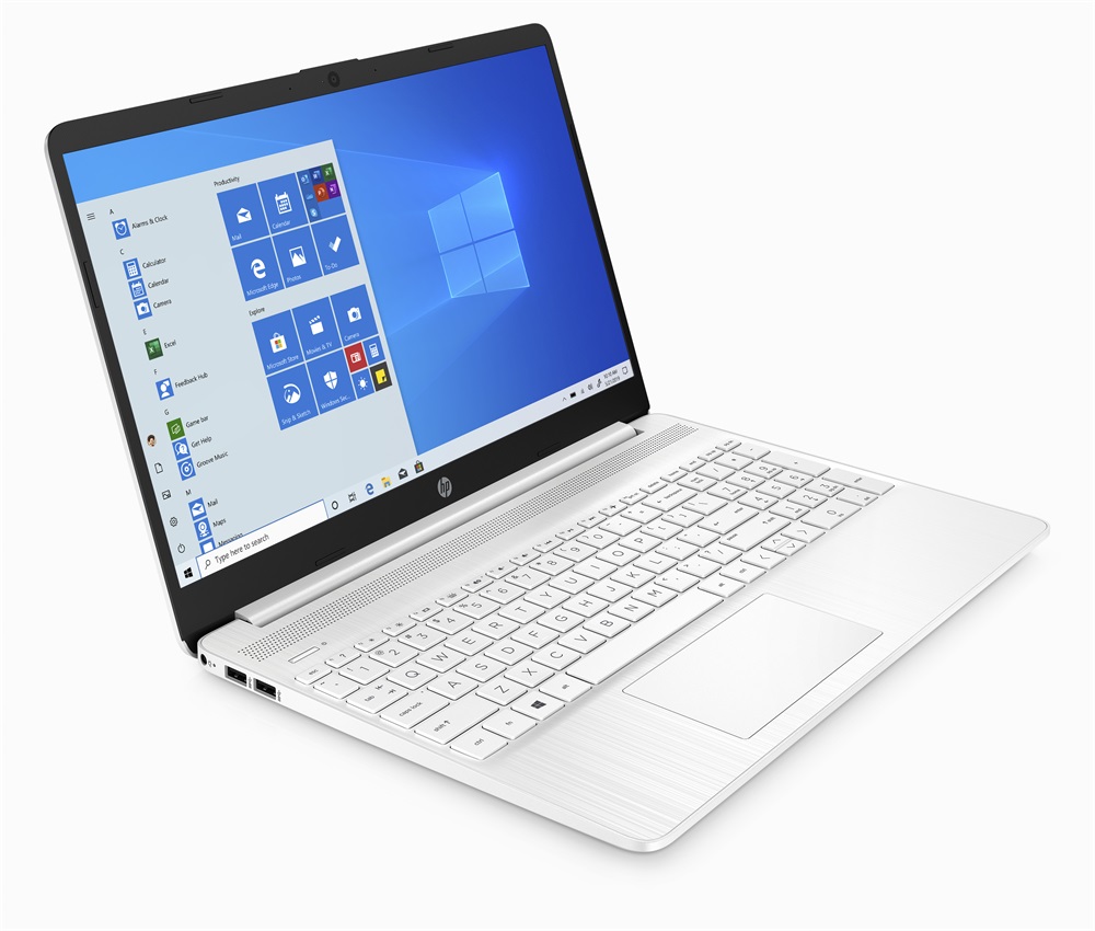 HP 15s-eq1023nh 15,6"FHD/AMD Ryzen 3-3250U/4GB/128GB/Int. VGA/Win11/fehér laptop
