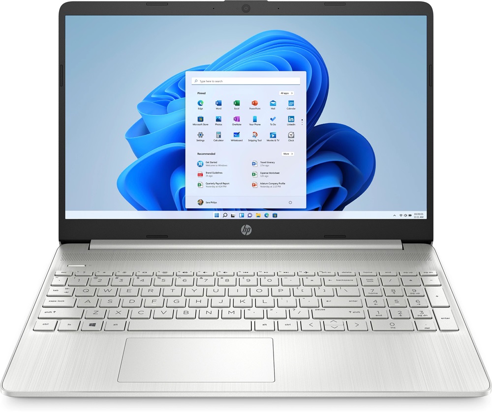 HP 15s-eq2023nh 15,6"FHD/AMD Ryzen 3-5300U/8GB/256GB/Int.VGA/Win11S/ezüst laptop