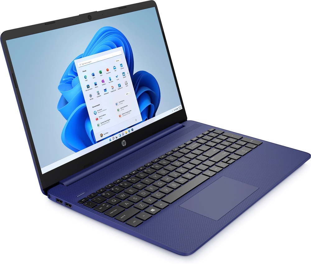 HP 15s-eq2034nh 15,6"FHD/AMD Ryzen 3-5300U/8GB/256GB/Int.VGA/Win11S/kék laptop