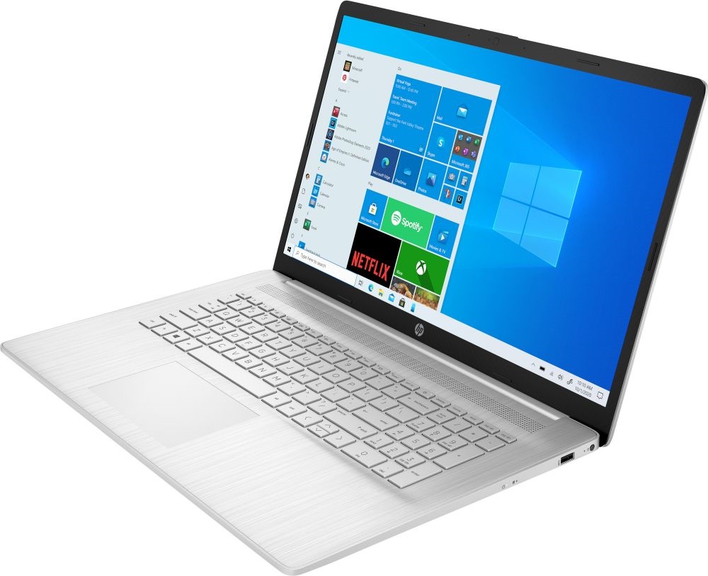 HP 17-cn0003nh 17,3"FHD/Intel Core i3-1125G4/8GB/256GB/Int. VGA/Win10/ezüst laptop