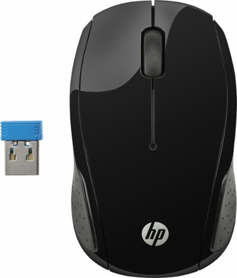 HP 200 vezeték nélküli fekete egér