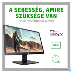 HP 21,5" 6ML40AA 22x full HD LED VGA HDMI monitor (Újracsomagolt)