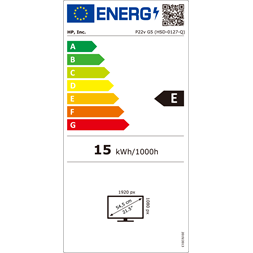 HP 22" P22v G5 FHD VA VGA/HDMI monitor