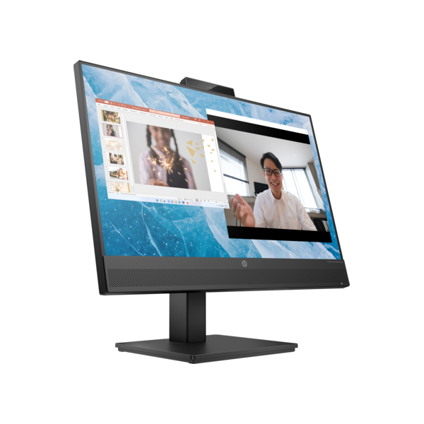 HP 23,8" M24m Conferencing FHD AG IPS HDMI/DP/USB fekete monitor