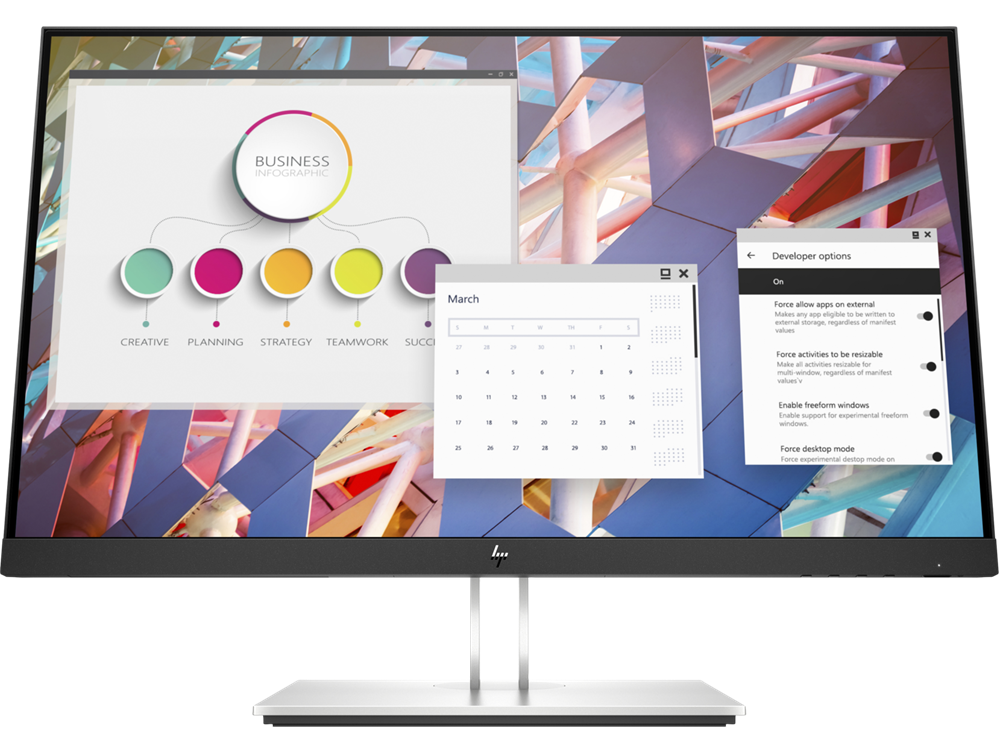 HP 23,8" EliteDisplay E24 G4 FHD VGA/HDMI/DP LED monitor