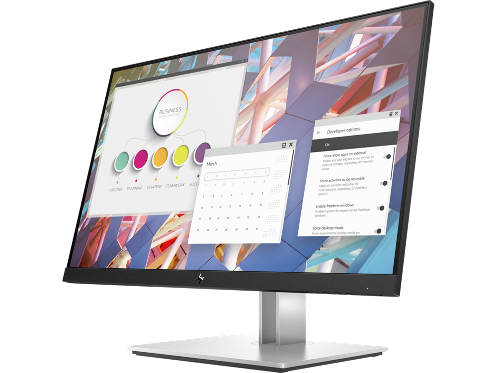 HP 23,8" EliteDisplay E24 G4 FHD VGA/HDMI/DP LED monitor