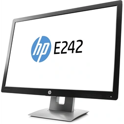 HP 24" EliteDisplay E242 WUXGA IPS VGA/HDMI/DP/USB fekete monitor (Használt B)
