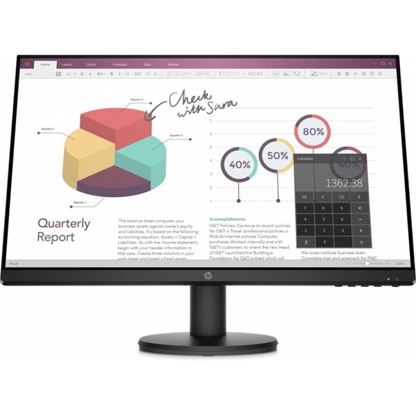 HP 24" P24v G4 FHD AG IPS VGA/HDMI monitor