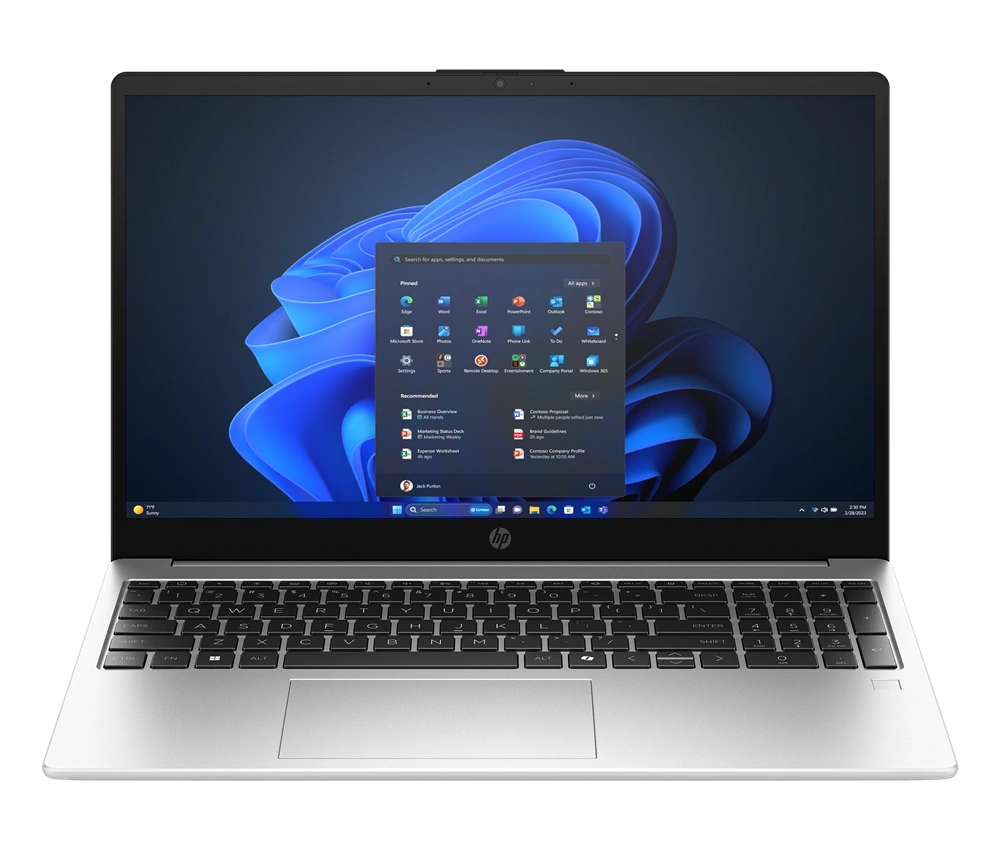 HP 250R G10 15,6"FHD/Intel Core 5-120U/16GB/512GB/FreeDOS/ezüst laptop