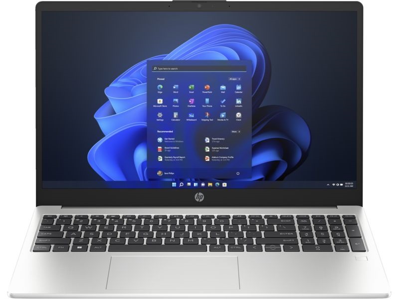 HP 250 G10 15,6"FHD/Intel Core i5-1334U/8GB/512GB/Int.VGA/Win11/ezüst laptop