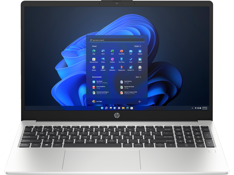 HP 255 G10 15,6"FHD/AMD Ryzen 5 7530U/16GB/512GB/Int.VGA/Win11/ezüst laptop