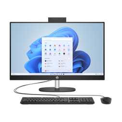 HP 27-cr0010nn 27"FHD/Core i3 N300/8GB/512GB/FreeDOS/fekete All-in-One asztali számítógép