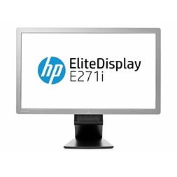 HP 27" EliteDisplay E271i FHD IPS DP/DVI/VGA/USB monitor (Használt A)