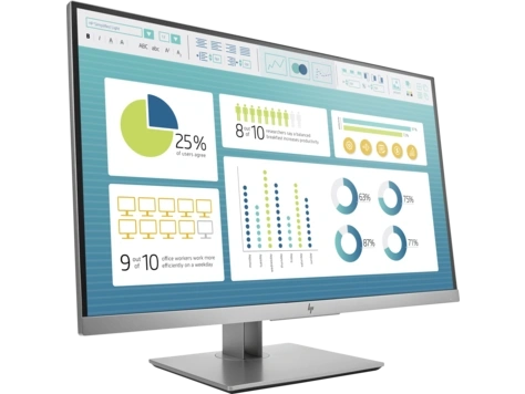 HP 27" EliteDisplay E273 FHD IPS DP/HDMI/VGA/USB monitor (Használt B)