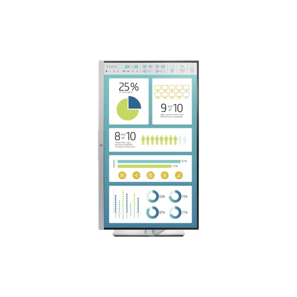 HP 27" EliteDisplay E273 FHD IPS DP/HDMI/VGA/USB monitor (Használt B)