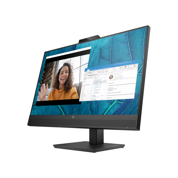 HP 27" M27m Conferencing FHD AG IPS HDMI/DP/USB fekete monitor