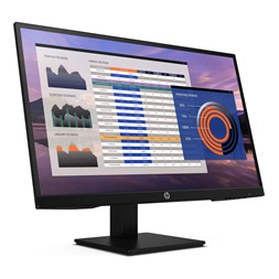 HP 27" P27h G4 FHD IPS VGA/HDMI/DP fekete monitor