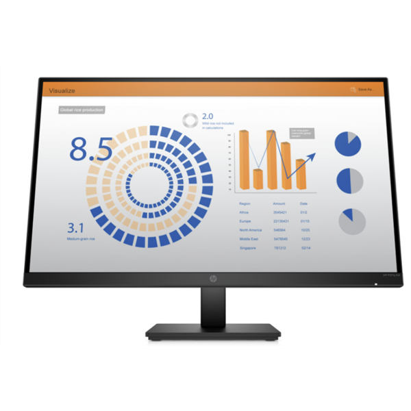 HP 27" P27q G4 QHD AG IPS VGA/HDMI monitor