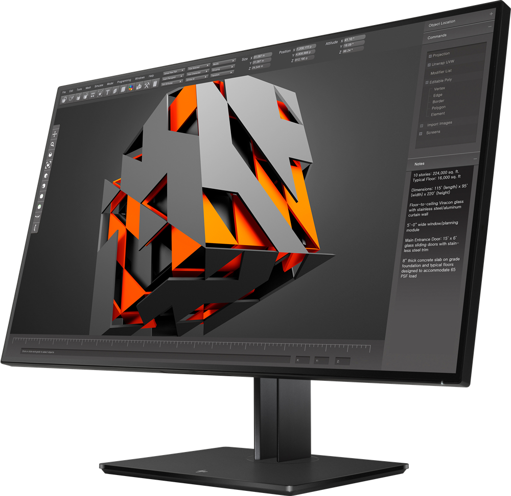 HP 31,5" 1AA81A4 Z32 4K UHD IPS HDMI/DP/USB fekete mini LED monitor