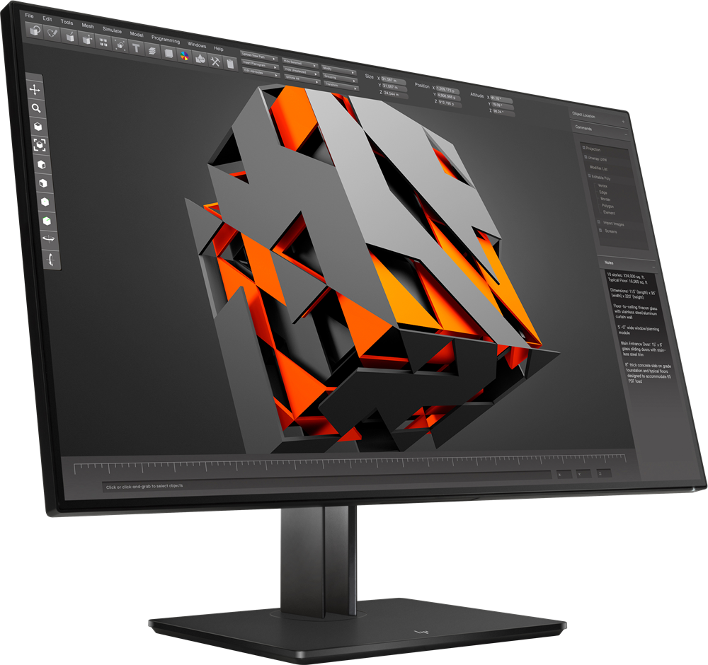 HP 31,5" 1AA81A4 Z32 4K UHD IPS HDMI/DP/USB fekete mini LED monitor