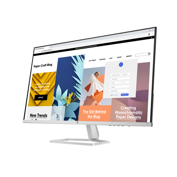 HP 31,5" Series 5 532sf FHD VA VGA/HDMI szürke-fekete monitor