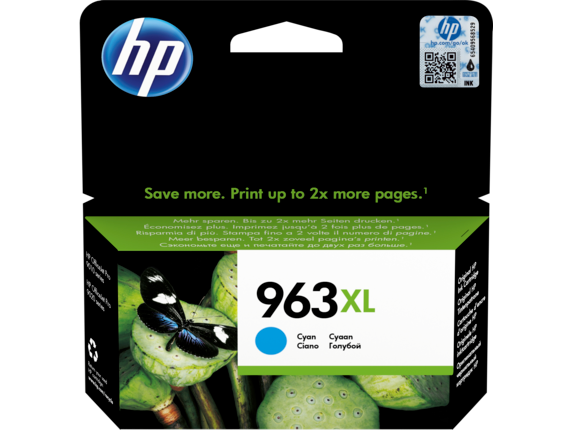 HP 3JA27AE (963XL) cián tintapatron